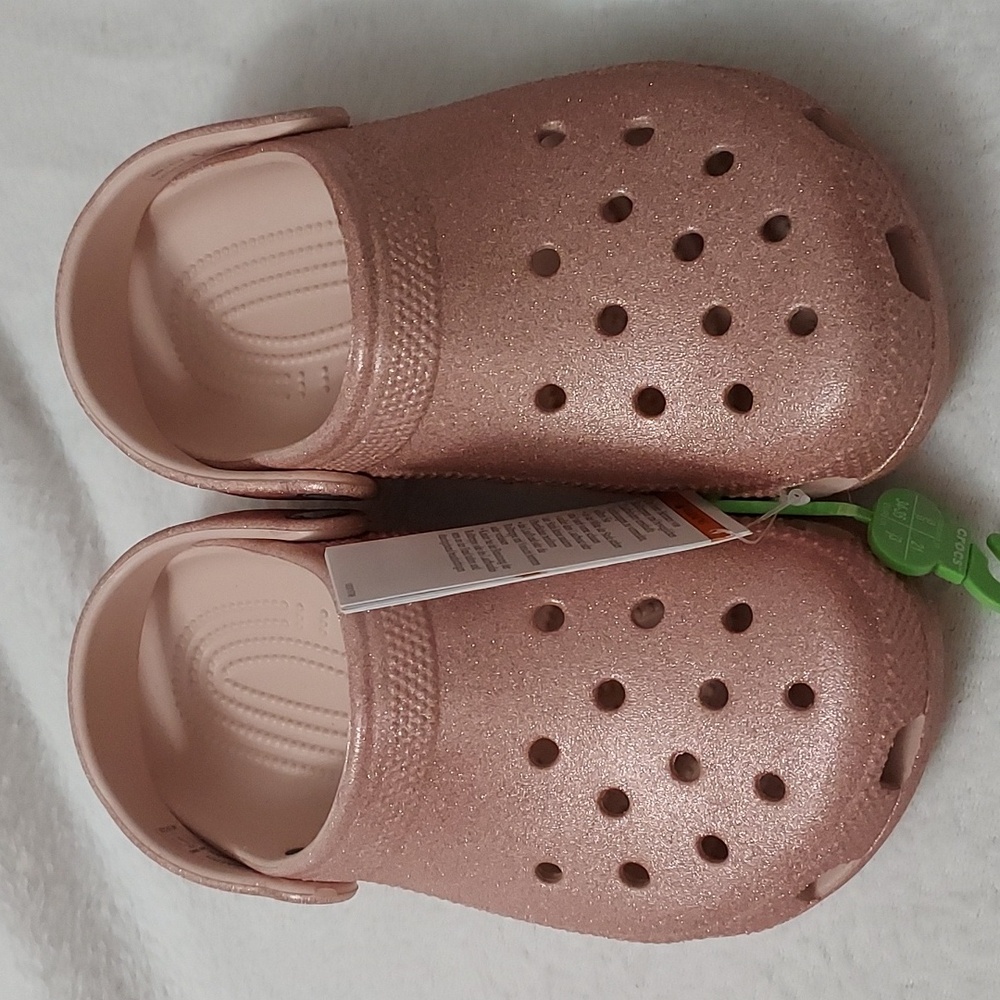 Junior Classic Glitter Clogs